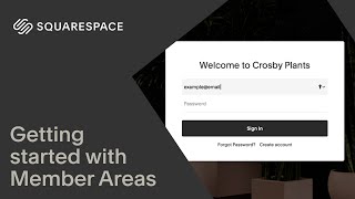 Getting Started with Member Areas | Squarespace 7.1 Tutorial