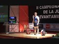 17 year old alexey kosov youth world record 172kg 380lb snatch @ 87kg 191lb bdwt