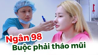 Ngân 98 Buộc Phải Tháo Mũi: Nguyên Nhân Gây Sốc Đằng Sau Là Gì