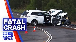 Mother allegedly high on ice causes fatal crash | Nine News Australia