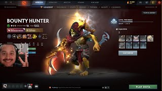 Bounty Hunter Epic Long Game Close ENTIRE TIME 7.37d Ranked 1 Archon DOTA 2 Gameplay SupportMain