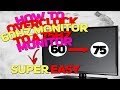 How To Overclock 60hz Monitor To 75hz Monitor | Easy And Safe