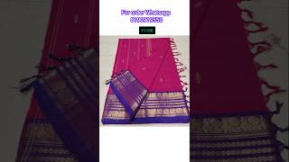 Kanchi Cotton Sarees Collections#shorts#shortsfeed