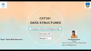 KTU CST201 DATASTRUCTURES Module 2 Stack