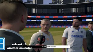 Cricket 19 On Android with winlator Glibc 7.1.4 emulator#cricket19onandroid#ashescricket17onandroid