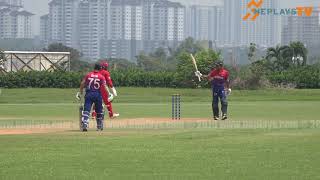 Rohit Poudel hits 2nd half century in U19 WC Asia Qualifier | 75 runs