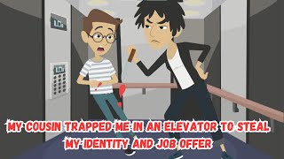 【OSA】My Cousin Trapped Me in an Elevator to Steal My Identity and Job Offer