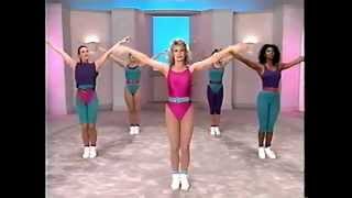 Mary Hart 1990 Workout - 6