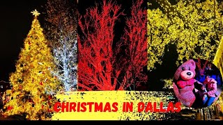 Christmas Things to do in Dallas | Dallas Christmas Lights | Christmas Capital of Texas | 4K