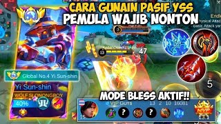 GILA BANGET! GINI CARA LAWAN HERO OP MENGGUNAKAN YSS GAMEPLAY, ROTASI, BUILD, CARA PASIF 2025 - MLBB