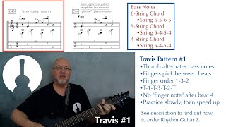 6 Easy Travis Picking Patterns | Guitar Lesson