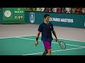 top spin 2k25 john mcenroe vs roger federer i hyper tie break i i paris masters ps5