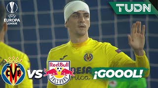 ¡LIQUIDAN! ¡ULTRA GOLAZO de Moreno! | Villarreal 2-1 RB Salzburg | Europa League 2021-16vos | TUDN
