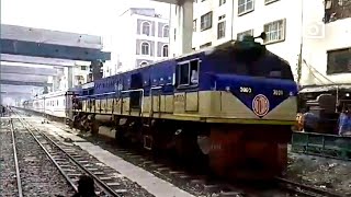 CHATTALA Express Train Crossing, Magbazar, Dhaka to chattogram