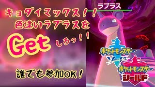 【色違いレイド】みんなでラプラスゲットだぜ！【ポケモン剣盾】