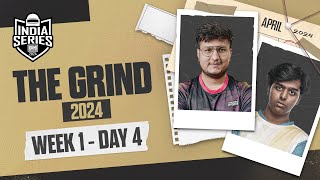 [HINDI] BGIS 2024 | THE GRIND | Week 1 Day 4 | BGMI