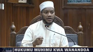 HUKUMU MUHIMU KWA WANANDOA || #dr Islam Muhammad || #mawaidha muhimu  2025M/ 1446H