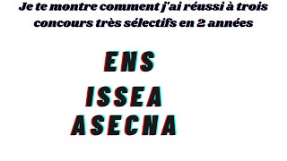 Comment j'ai fait pour réussir à trois concours très sélectifs étant UN étudiant moyen