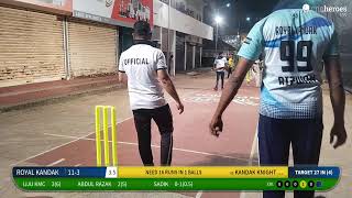 Live Cricket Match | ROYAL KANDAK vs KANDAK KNIGHT RIDER | 01-Feb-24 08:45 PM 4 overs | GULLY PREMIE