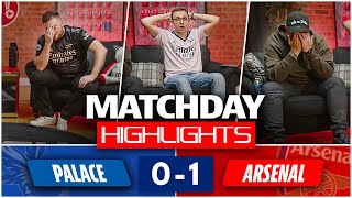Odegaard Saves Ten Men Arsenal! | Crystal Palace v Arsenal | Match Day Highlights