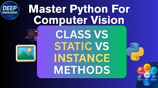 🔥 Class vs Static vs Instance Methods in Python 🐍 Master OOP Like a Pro & Beginner! 🚀