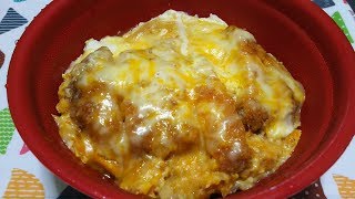 【咀嚼音注意】コク旨チーズカツ丼《どんぶり名人》【食べる動画】 【ASMR】