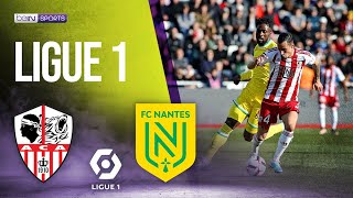 Ajaccio vs Nantes | LIGUE 1 HIGHLIGHTS | 2/5/2023 | beIN SPORTS USA