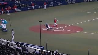 【始球式】所英男さん2023/04/12中日ドラゴンズ対広島カープ