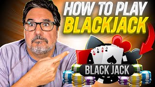 Blackjack (21) For First Time BEGINNERS (SUPER Simple Lesson)