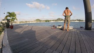 Preparing the boat for hurricane season - Ep47 - The Sailing Frenchman