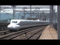 n700s j1 試運転 【4k】 山陽新幹線 下り 回送列車 n700 supreme j1編成 16両 jr東海 東京交番検査車両所 福山 2020.5.23 m2080003