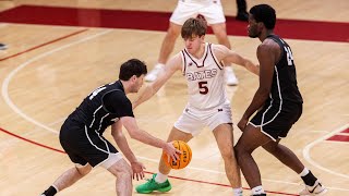 2025 Bates Men's Basketball at Bowdoin Highlights