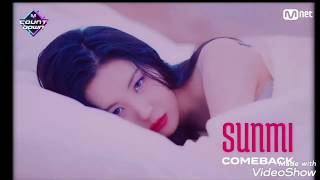 [中字舞台]Sunmi(宣美)_'Pporappippam(紫色的夜晚)'中字live