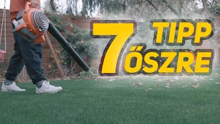 7 Tipp az őszi gyepápoláshoz