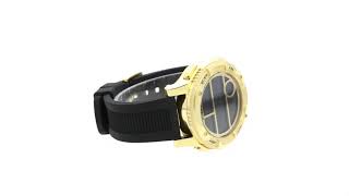 GUESS MULTIFUNCTION YELLOW GOLD GW0272G2 Zegarek / Watch 360