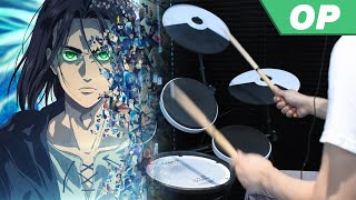 Shingeki no Kyojin: The Final Season OP 2 -【The Rumbling】by SiM - Drum Cover