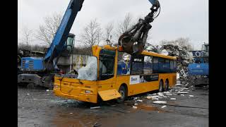 2010 Volvo B12BLE-62 Säffle 8500LE. Arriva 5669 scrapped 21. December 2020.