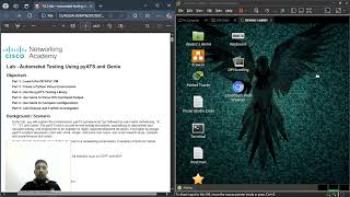 DevNet Associate : Lab 7.6.3 - Automated Testing Using pyATS and Genie | RAKHMAT RAMDHANU