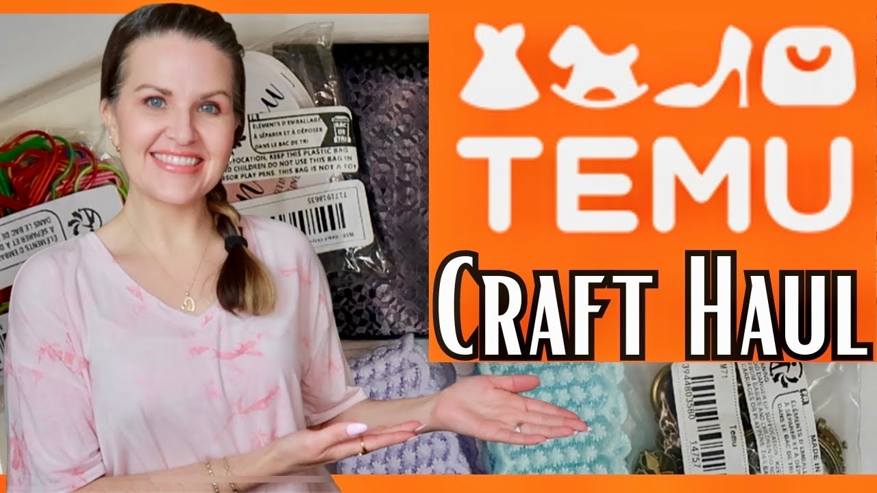 Temu Haul Crafting Items Youtube