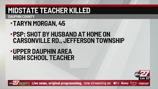 Community mourns teacher shot, killed in upper Dauphin County