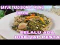 MASAK SAYUR DAUN UBI ALA ORANG TORAJA DALAM 1 MENIT