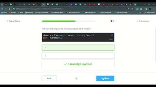 58 Using Slicing | Python Developer | Sololearn