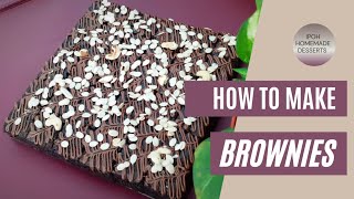 How to make brownies | Ipoh Homemade Desserts