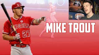 GREATEST Player in BASEBALL!|Reacting to MIKE TROUT Highlights!