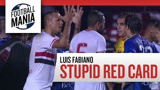 Luis "Empty-headed" Fabiano (São Paulo/BRA) - Stupid Red Card Vs. Huachipato (CHI)