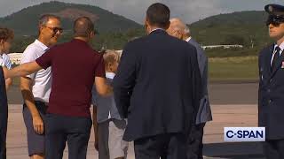 Bidens depart St. Croix U.S. Virgin Islands -- head back to mainland, ending vacation (12-31-2024)