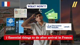 ✈ Just Landed in France? Heres EXACTLY What To Do Next 🇫🇷 | Student Essentials Guide!