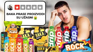 CEO DAN JEDEM SAMO PROIZVODE BALKANSKIH YOUTUBERA! KOJI JE NAJBOLJI?