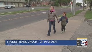 Parents, locals jarred after young pedestrians are hit by SUV