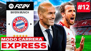 ZIDANE LLEGA A ALEMANIA!! | FC 24 Modo Carrera Express: Bayern Munich #12